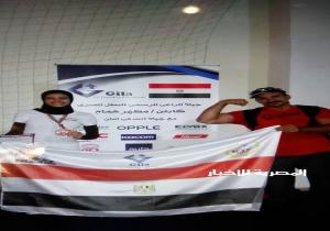 مصر تحصد أول ميدالية فى بطولة العالم لمصارعة الذراعين فى بلغاريا