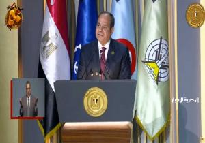 الرئيس: سيناء أمانة غالية في أعناقنا ومليارات التنمية لا تعوض نقطة من الدماء الغالية التي سالت على أرضها