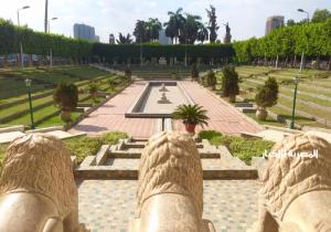 استمرار تطوير حديقة الأندلس الأثرية في محافظة القاهرة