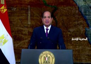 الرئيس السيسي: مصر قادرة على الحفاظ على مكتسبات السلام الساعي للتقدم والازدهار