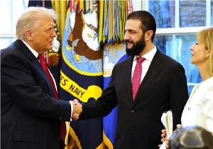 ترامب: ناقشت مع الشرع جميع جوانب السلام في الشرق الأوسط