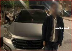ضبط طالب صور نفسه خلال قيادته سيارة واعتلائه الجزيرة الوسطى في الجيزة