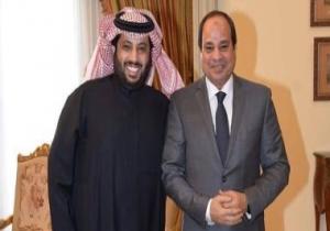 تركى آل الشيخ: مصر أمن واستقرار وازدهار فى عهد الرئيس السيسى