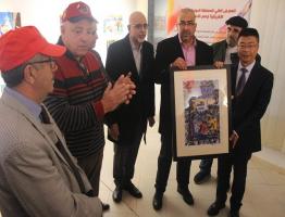 المعرض الفني للمسابقة الدولية الصينية-الإفريقية لرسم الأطفال يتألق في سماء النجاح والتميز بمدينة طنجة .