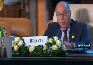 وزير خارجية البرازيل: الموقف الإنساني متدهور في قطاع غزة بسبب حصار المدنيين