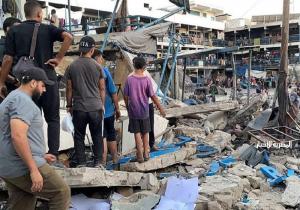 إعلام فلسطيني: شهداء ومصابون في قصف إسرائيلي استهدف خيمة نازحين ومنطقة المواصي بخان يونس
