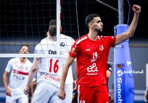 الأهلي يهزم الزمالك في أولى مواجهات نصف نهائي دوري الكرة الطائرة