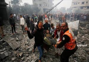استشهاد 10 فلسطينيين في قصف إسرائيلي على مدينة غزة
