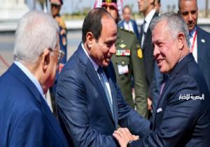 الموقع الرئاسي ينشر فيديو توجه الرئيس السيسي لمدينة العقبة للمشاركة في القمة الثلاثية