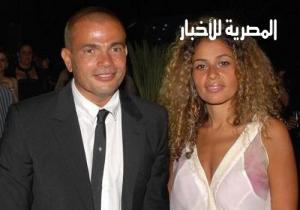 صورة تجمع عمرو دياب وزينة عاشور تكشف مفاجأة عن زواجه من دينا الشربينى