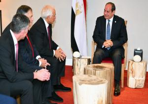 الرئيس السيسي يؤكد الأهمية الاستراتيجية التي توليها مصر لمشروع الربط الكهربائي مع اليونان