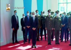 الرئيس السيسي يتفقد أجنحة معرض الصناعات الدفاعية والعسكرية إيديكس 2021