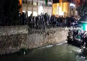 بسبب صورة سيلفي، سقوط فتاتين في مياه بحر الحسينية بالشرقية (صور)