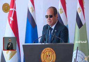الرئيس السيسي: إقامة الدولة الفلسطينية يفتح آفاقا حقيقية وموضوعية للسلام