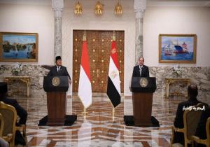 المتحدث الرئاسي ينشر صور الرئيس السيسي يستقبل نظيره الإندونيسي بقصر الاتحادية