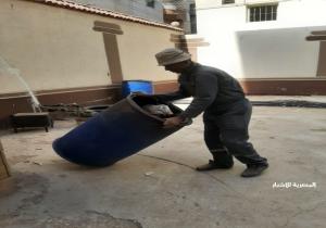 بالصور.. مجلس مدينة إدكو يطلق مبادرة للقضاء على المخلفات الصلبة تحت عنوان " من أيد لإايد "