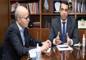 العقيد أركان حرب غريب عبد الحافظ المتحدث العسكرى فى ضيافة «الأهرام العربي»