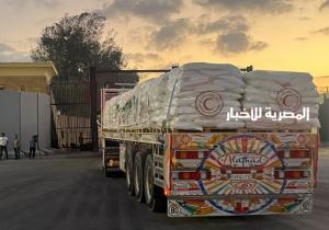 الهلال الأحمر المصري: 2500 طن مساعدات غذائية وإغاثية بقافلة «زاد العزة» الـ37 إلى غزة | صور