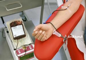 حملة للتبرع بالدم بمركز شباب «شنو» بكفرالشيخ