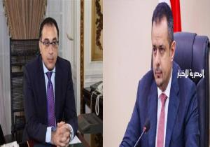 رئيس وزراء اليمن يعزي «مدبولي» في ضحايا حريق كنيسة «أبو سيفين»