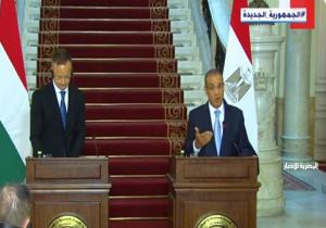 وزير الخارجية يبحث مع نظيره المجري التعاون في قطاع الاتصالات وتكنولوجيا المعلومات والنقل