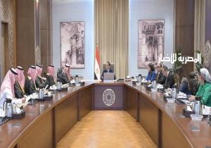رئيس الوزراء يستقبل الأمين العام السعودي للمجلس التنسيقي الأعلى المشترك بين مصر والسعودية