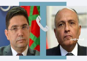 وزير الخارجية يجري اتصالاً هاتفياً مع وزير خارجية المغرب