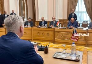 بدء جلسة مباحثات بين وفدي مصر والكونجرس برئاسة شكري ومكارثي