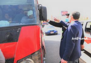 محافظ الغربية يتابع رفع الإشغالات في جولة بشوارع طنطا