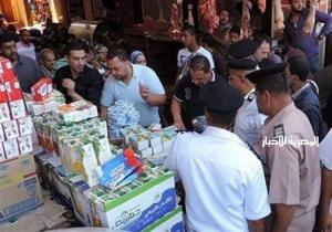 ضبط 5200 عبوة عصائر منتهية الصلاحية قبل طرحها في أسواق الغربية