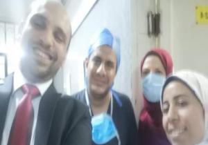 فريق طبى بمستشفيات جامعة بنها ينقذ طفلين باستخراج صفارة وقشر لب من حنجرتهما