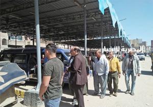 حملات تفتيش على المواقف وإجراءات قانونية ضد المخالفين في أجا بالدقهلية