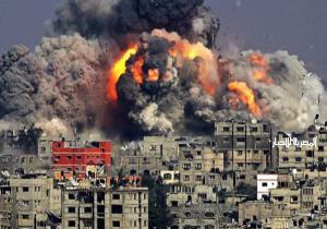 سماء غزة تدوي.. غارات إسرائيلية عنيفة جواً وبحراً