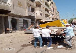 رفع 1523 حالة إشغال طريق مخالف خلال حملات بالبحيرة