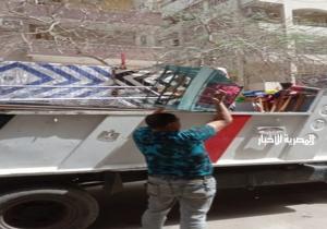 حملات رفع إشغالات مكثفة وتطهير 23 منشأة في الغربية | صور