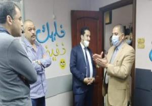 رئيس حى غرب المنصورة يداهم سنتر للدروس الخصوصية ويحرر محضر ضده