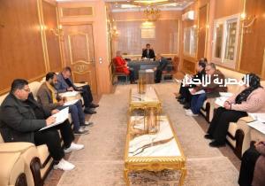 نائب محافظ الدقهلية يترأس اجتماع لجنة التصرفات العقارية بالمنطقة الصناعية بجمصة