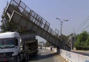 مدير مرور القليوبية :تبعية كوبري المشاه المتواجد امام سوق العبور لايتبع محافظةالقليوبية