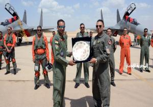 القوات الجوية المصرية والهندية تنفذان تدريبًا جويًا مـشتركًا بإحدى القواعد الجوية المصرية