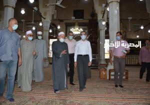 محافظ الغربية: 3225 مسجدا استقبل المصلين وسط إجراءات وقائية للحد من "كورونا"
