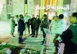 قوات الدفاع الجوي في زياره لمتحف النيل بأسوان