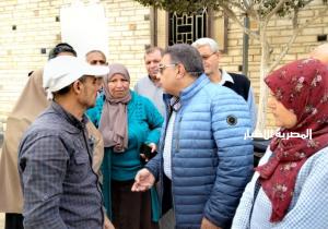 محافظ الدقهلية خلال جولة «بتمي الأمديد» يوجه بإنجاز ملفات التصالح وشن حملات نظافة