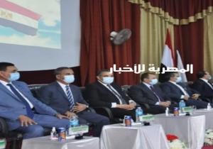 رئيس جامعة كفر الشيخ يشهد حفل استقبال الطلاب الجدد بكليتي التربية والحاسبات والمعلومات