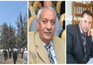 اهالي قريه الفقهاء يشيعون جثماني حامد عبده ونجله