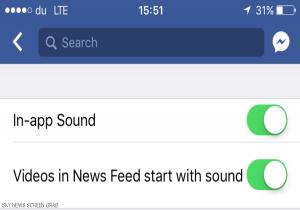 كيف تعطّل الصوت التلقائي المزعج في فيديوهات فيسبوك؟
