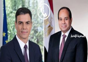 الرئيس السيسي ورئيس الوزراء الأسباني يؤكدان استمرار التشاور والتنسيق بين البلدين في مختلف الملفات الإقليمية
