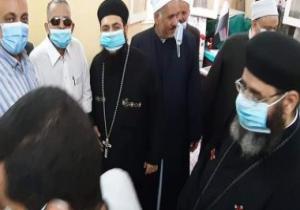 وفد كنسى يشارك في افتتاح مسجد دهيس سيدى أبى عمرة بجرجا سوهاج