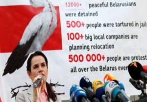 والدة معارض بيلاروسى تدعو أوروبا وامريكا للتدخل لإطلاق سراح نجلها