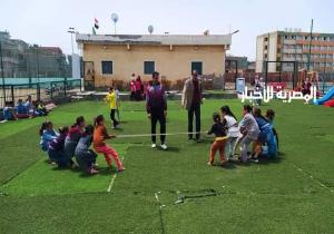 مسابقة في ألعاب القوى للطلائع بمركز شباب النسايمة بالدقهلية