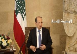 الرئيس اللبناني يتسلم رسالة خطية باقتراحات الوسيط الأمريكي لترسيم الحدود البحرية مع إسرائيل
